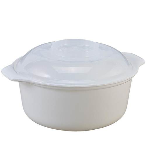 茶花微波炉专用碗带盖食品级加热盒蒸笼家用加厚器皿容器热菜神器