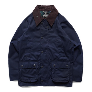 LifeCycle秋冬复古灯芯绒领无蜡夹克阿美咔叽风衣工装外套复刻BBR