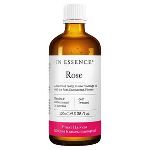 IN ESSENCE澳洲ie玫瑰精油身体按摩油spa全身润肤胸部按摩刮痧油