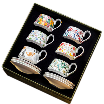 【乔迁送礼物】朋友闺蜜新房入住高档咖啡杯套装礼品家用泡茶水杯