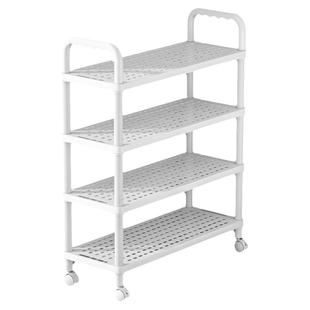 简易鞋架鞋架子宿舍小型鞋子可移动多层桌下鞋柜学生收纳神器带轮