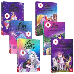 Unicorn Academy 独角兽学院 章节小说 全彩桥梁书 奇幻魔法冒险故事 小学生英语课外读物 英文原版进口儿童图书