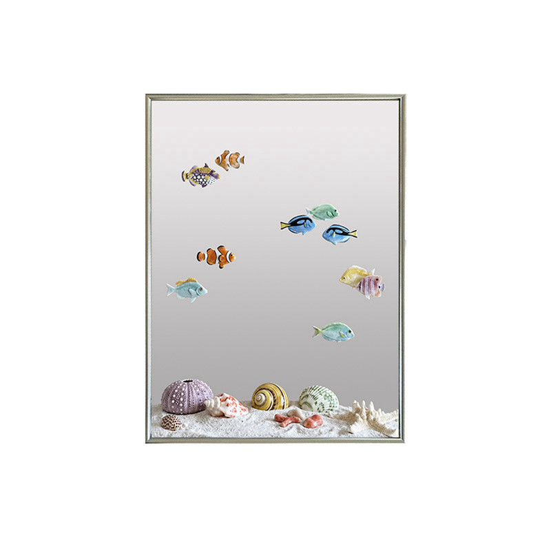【鱼缸镜画】海洋包豪斯镜子画