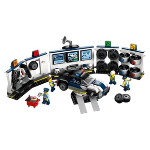 LEGO乐高60457城市警局定制警车车库积木拼装男孩礼物收藏玩具