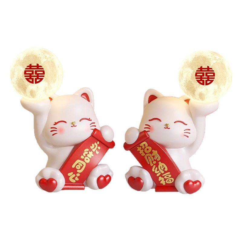 招财猫新婚礼物送新人订婚