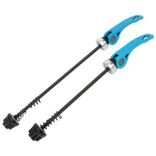 山地车通用快拆轴自行车轴皮花鼓轴承快拆杆空心前后轴花鼓配件