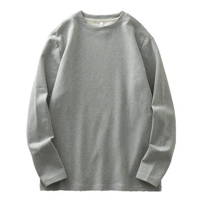 羊毛蚕丝内搭德绒发热打底衫男士