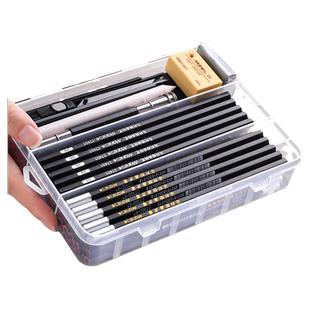 马利牌素描铅笔工具套装初学者入门14b2b绘画学生炭笔美术生专用4b6b素描专业玛丽8b3b5b素描笔速写美术用品