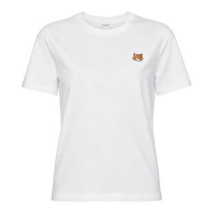 MAISON KITSUNE 26春夏新款基础穿搭女士圆领短袖T恤 银泰百货