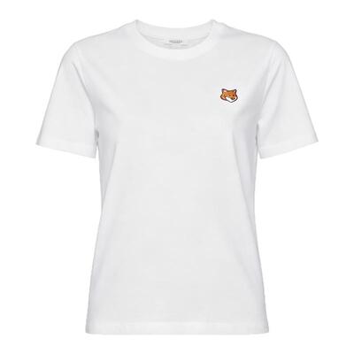 MAISON KITSUNE 26春夏新款基础穿搭女士圆领短袖T恤 银泰百货