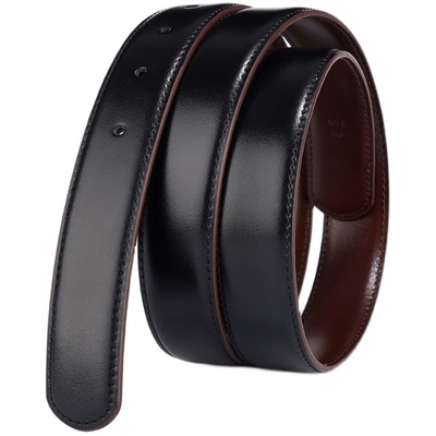 无头皮带身圆尾双面可用平滑扣