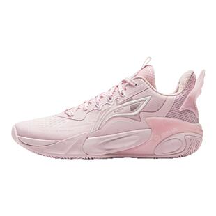 李宁篮球鞋小女孩2026春季新款风影女童鞋青少年专业训练运动鞋子