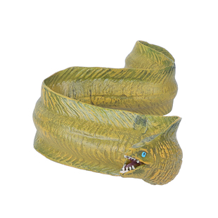 仿真海洋生物模型海鳗玩具电鳗动物实心塑胶儿童男孩科教认知礼物