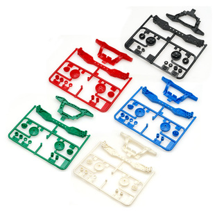 自制田宫tamiya迷你四驱车配件15412 FM S1 SFM TZX VS三点式凤尾