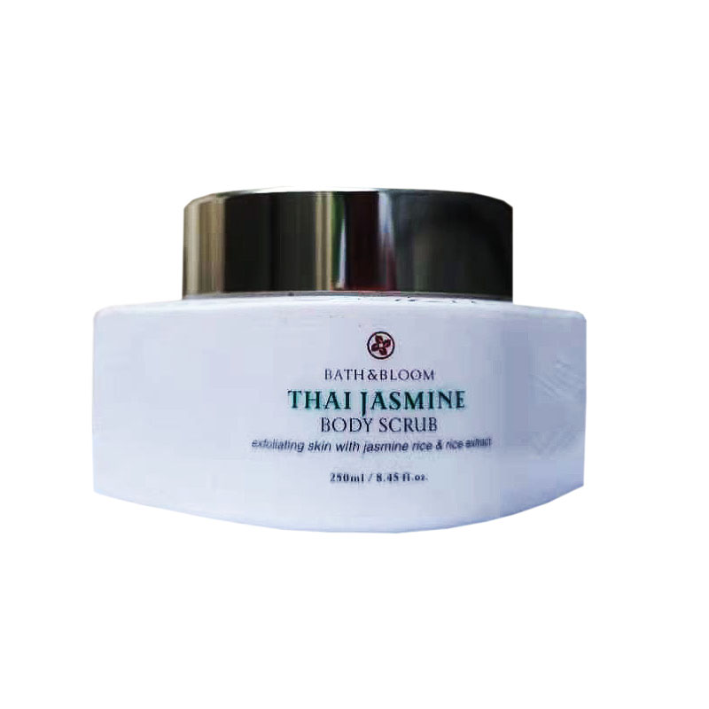 泰国BATH&BLOOM身体磨砂膏去角质鸡皮深层清洁毛孔茉莉椰子味250g