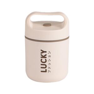 304不锈钢保温杯早餐粥杯牛奶豆浆燕麦汤罐壶便携外带勺盖水杯子