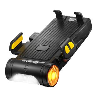 凤凰手机架支架自行车夜骑灯喇叭一体山地公路车骑行装备2025新款