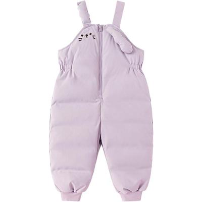 巴拉巴拉女童羽绒裤宝宝背带裤子