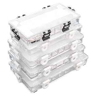 颜料盒24格调色盒带盖水粉盒便携水彩盒36格水粉颜料盒空盒软盖