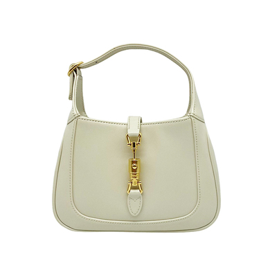全新GUCCI古驰Jackie1961白色mini手提单肩斜跨女包
