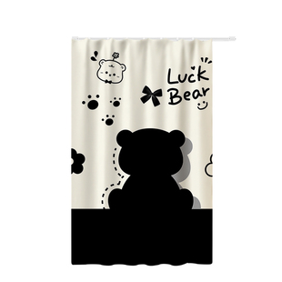 货架遮挡帘免打孔不锈钢铁架子置物架防尘罩衣柜书柜杂物遮丑拉帘