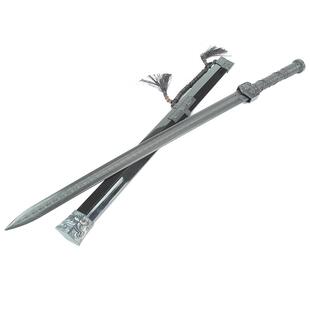 塑胶汉剑古风道具绣春刀一体更结实剑道高强度对练带鞘剑未开刃