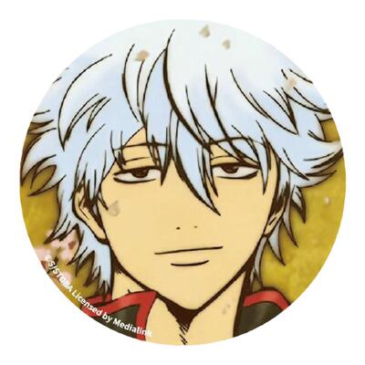 银魂20周年系列和风徽章坂田银时