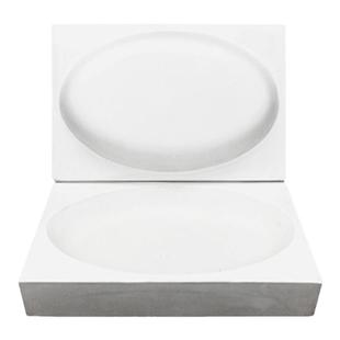 百陶会陶瓷注浆成型印坯石膏模具陶艺工具教育陶吧教学印坯碗圆形