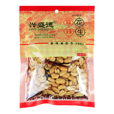 兴盛花生仁河南特产420g香味