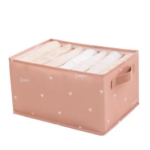 裤子衣服分类收纳神器家用牛仔裤分格收纳盒整理箱衣柜抽屉箱布艺