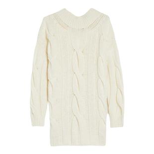 MAX&Co.廓形羊毛混纺中长款毛衣女7364263003