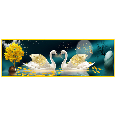 卧室床头背景墙装饰画