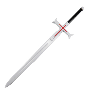 刀剑神域 光剑和谷铜人剑 血盟骑士团团长希兹克利夫剑 木剑刃