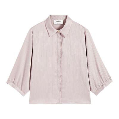 ba&sh法式垂坠通勤衬衫