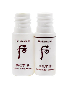 美白韩国水乳后补水小样提亮肤色