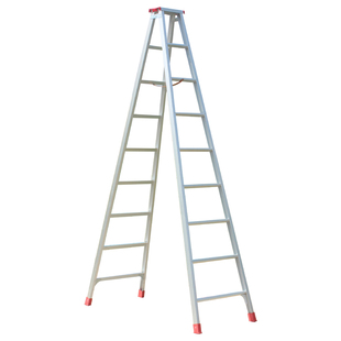 3米高加厚铝合金梯子家用梯折叠梯人字梯装修工程梯伸缩爬梯楼梯