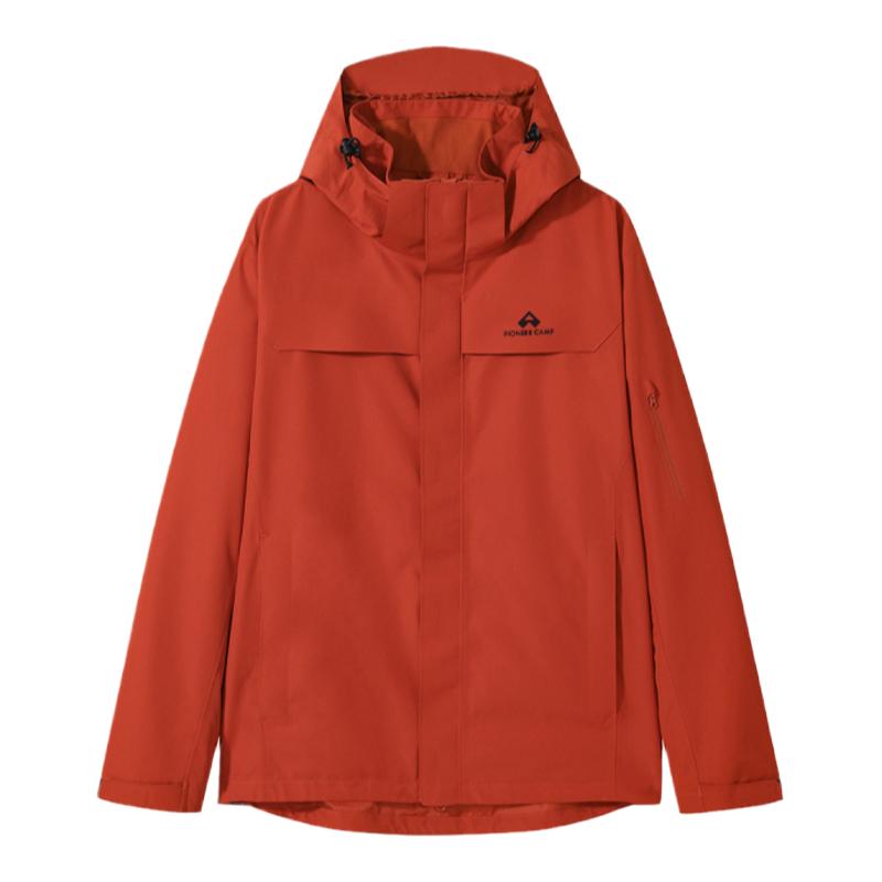 朱雀冲锋衣拓路者户外徒步登山服男抓绒衣三合一防水防风防雨外套