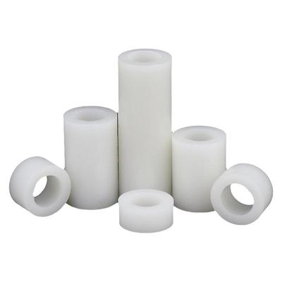 绝缘隔离柱ABS塑料垫柱尼龙支撑柱塑胶垫圈垫片直通垫高支柱套管