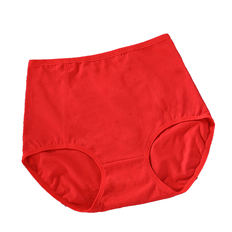 加肥加大码内裤女胖mm纯棉高腰中年妇女士妈