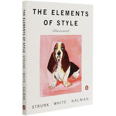 风格的要素 The Elements of Style Illustrated 英文原版英语写作工具书 文体指南精装版写作进口书籍