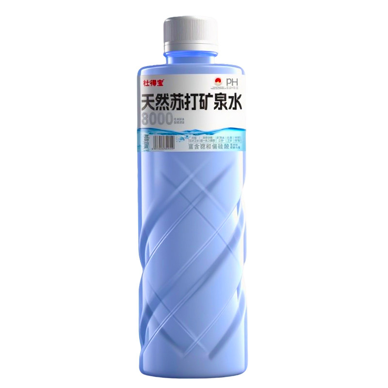 天然苏打水整箱24瓶*550ml弱碱性无糖无汽含偏硅酸锶矿物质矿泉水
