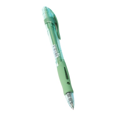 晨光ESG环保记按动中性笔GP1008可降解再生考试书写学生大容量速干不脏手办公签字专用黑笔碳素黑笔子弹头