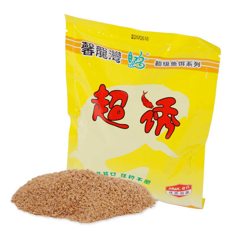 化氏超诱饵料鱼饵竞技休闲饵基础饵散炮打窝料鱼食鲫鱼鲤鱼160克