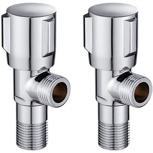 黄铜三角阀热水器止水阀冷热水一进一出角阀加厚防爆开关