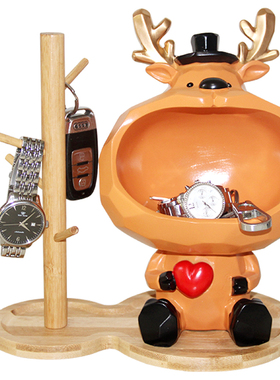 乔迁新居钥匙收纳盒玄关摆件轻奢