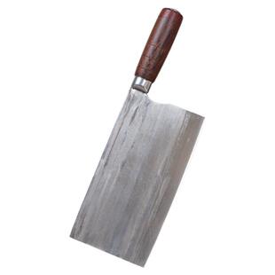 桦九作手工锻打菜刀斩切刀斩骨刀轴承钢刀具斩切两用90cr刀商家用