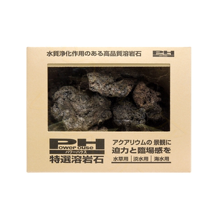 日本PowerHouse进口PH火山石熔岩沙砂滤材水族鱼缸水族箱造景培菌