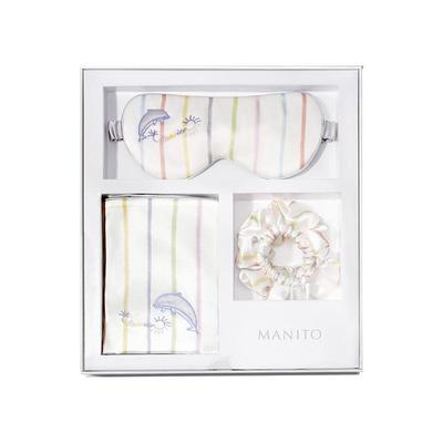 MANITO/曼尼陀 Ocean Stripe Sleeping Beauty 礼盒枕套眼罩发圈