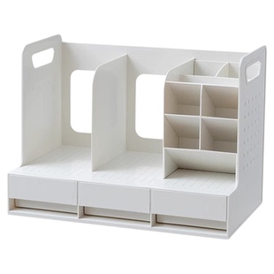 多功能抽屉书立书架桌面笔筒阅读架学生书本文具收纳书立架分隔挡板立书架儿童高中看读书支架书夹固定文件架