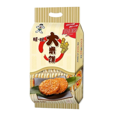 旺旺零食大礼包大米饼